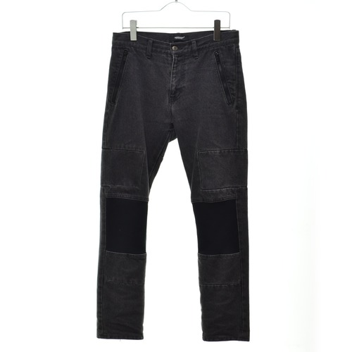 UNDERCOVER / アンダーカバー23SS UC1C4506 カツラギヒザリブ多切替デニムパンツ