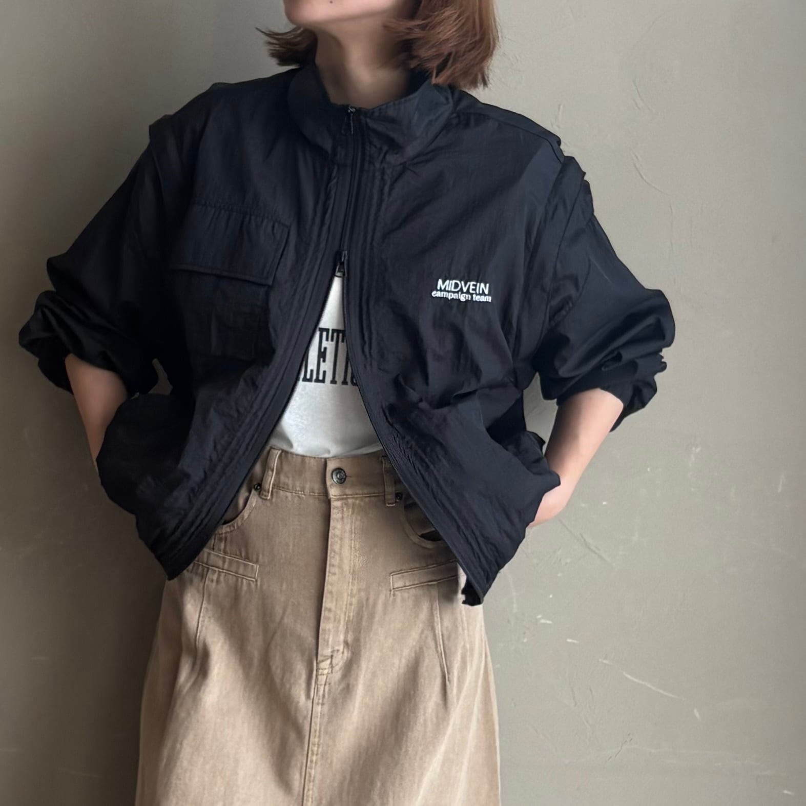 MIDVEIN 】2wayナイロンブルゾン | valance 福井｜レディース セレクト