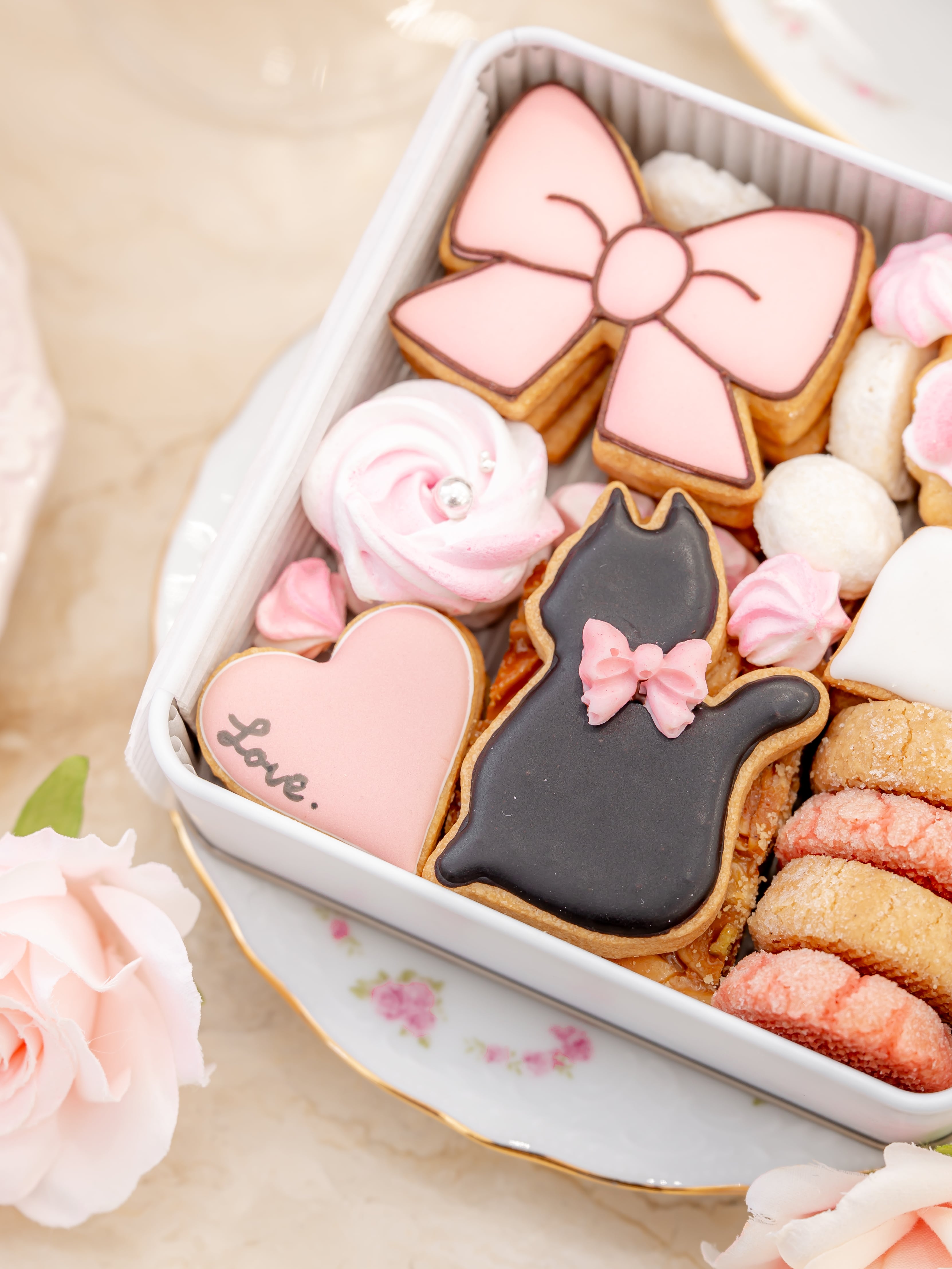 ✿〜黒猫クッキー缶 〜✿ | Maison de pâtisserie GRACIL FLORA