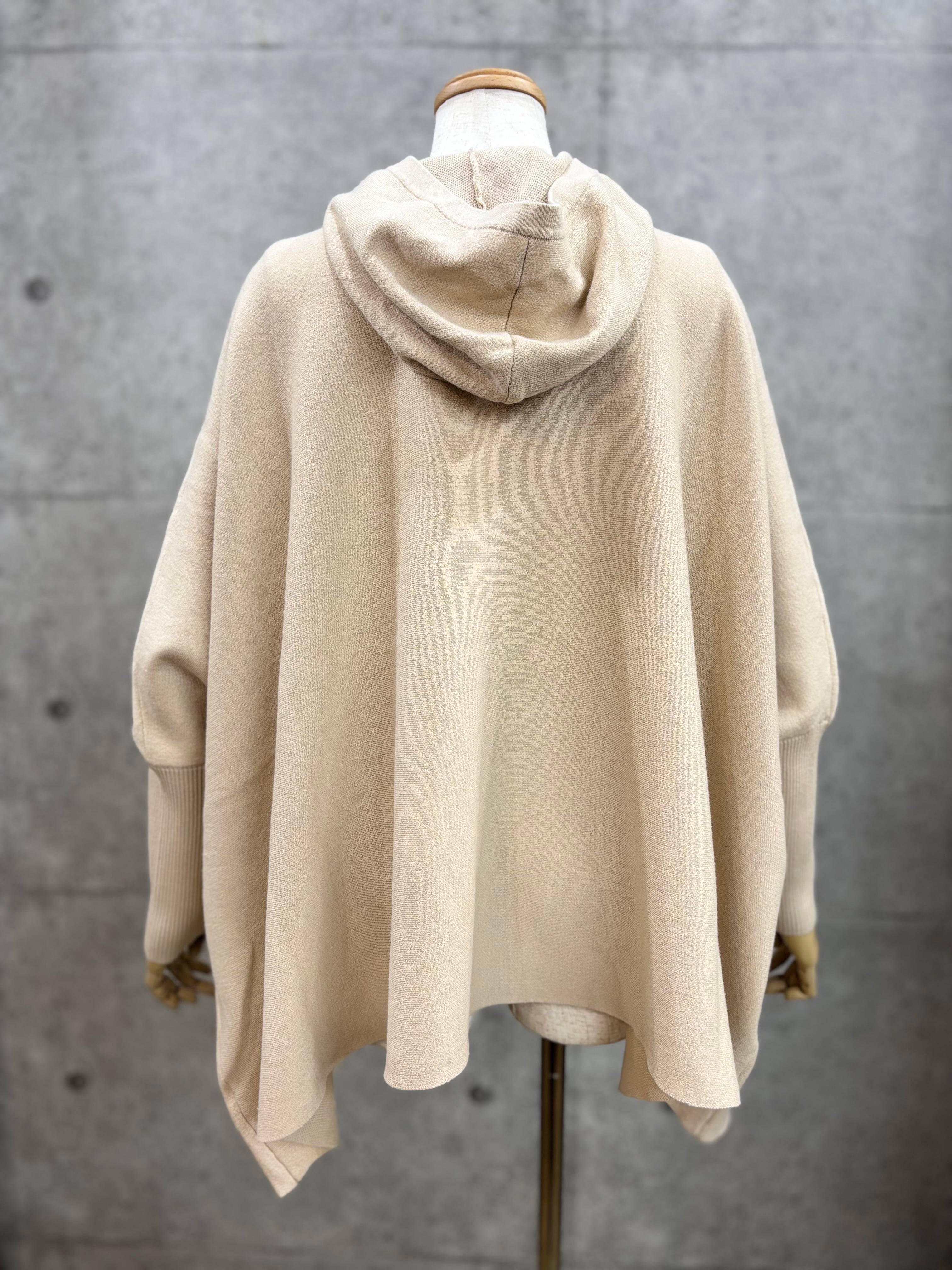 あゆです CYNICAL ファー付きニットポンチョ シニカル リバーシブル