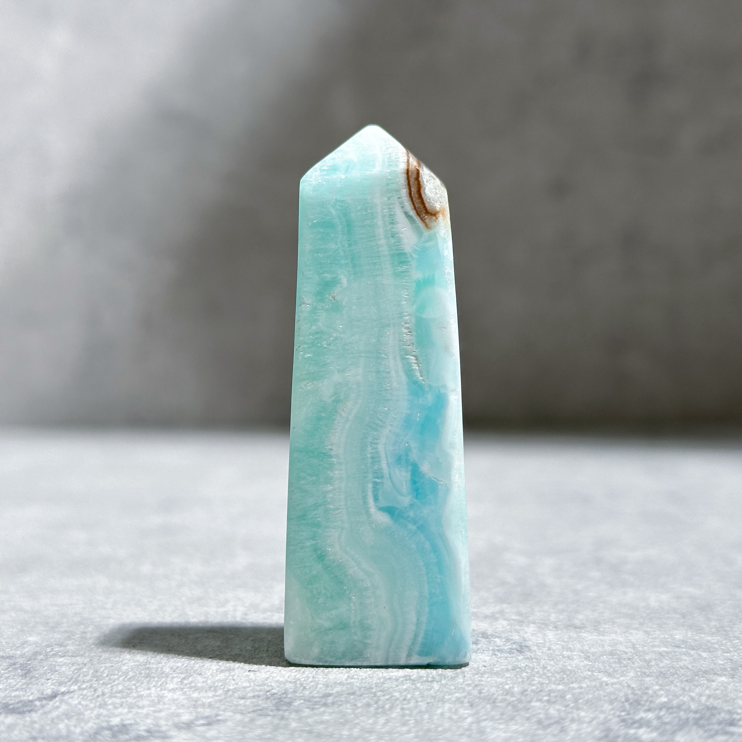 オーシャングリーンカルサイト タワー31◇ Ocean Green Calcite