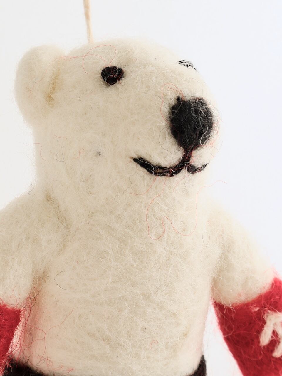 フェルトオーナメント「ボクシング ポーラーベア」｜Boxing Polar Bear