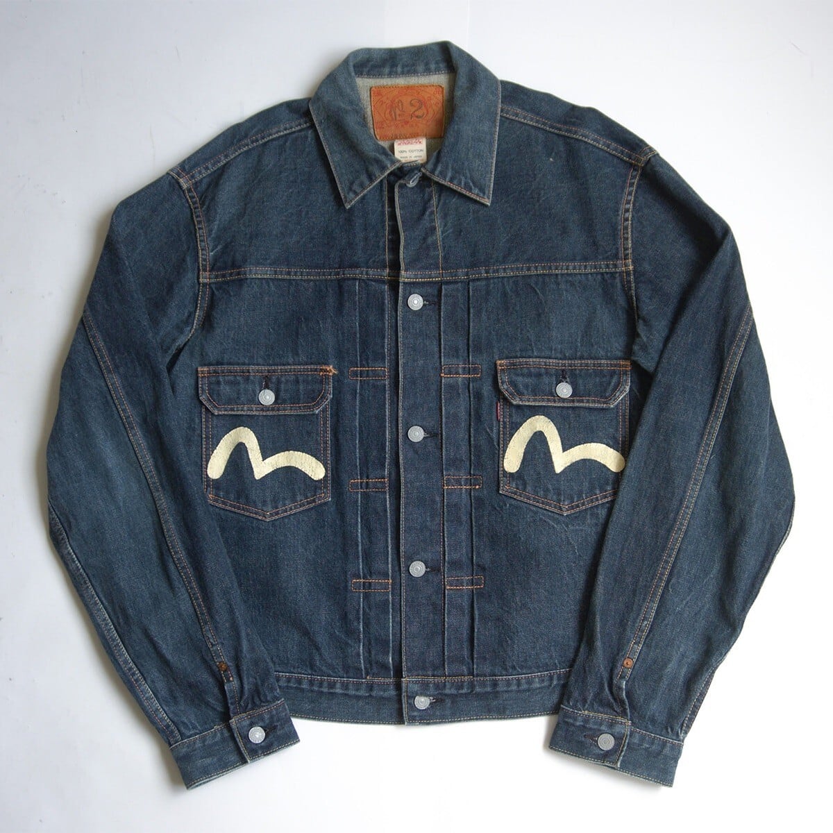 美品/濃紺】EVISU 【LOT.2001 デニムパンツ】33×35 エビス ジーンズ