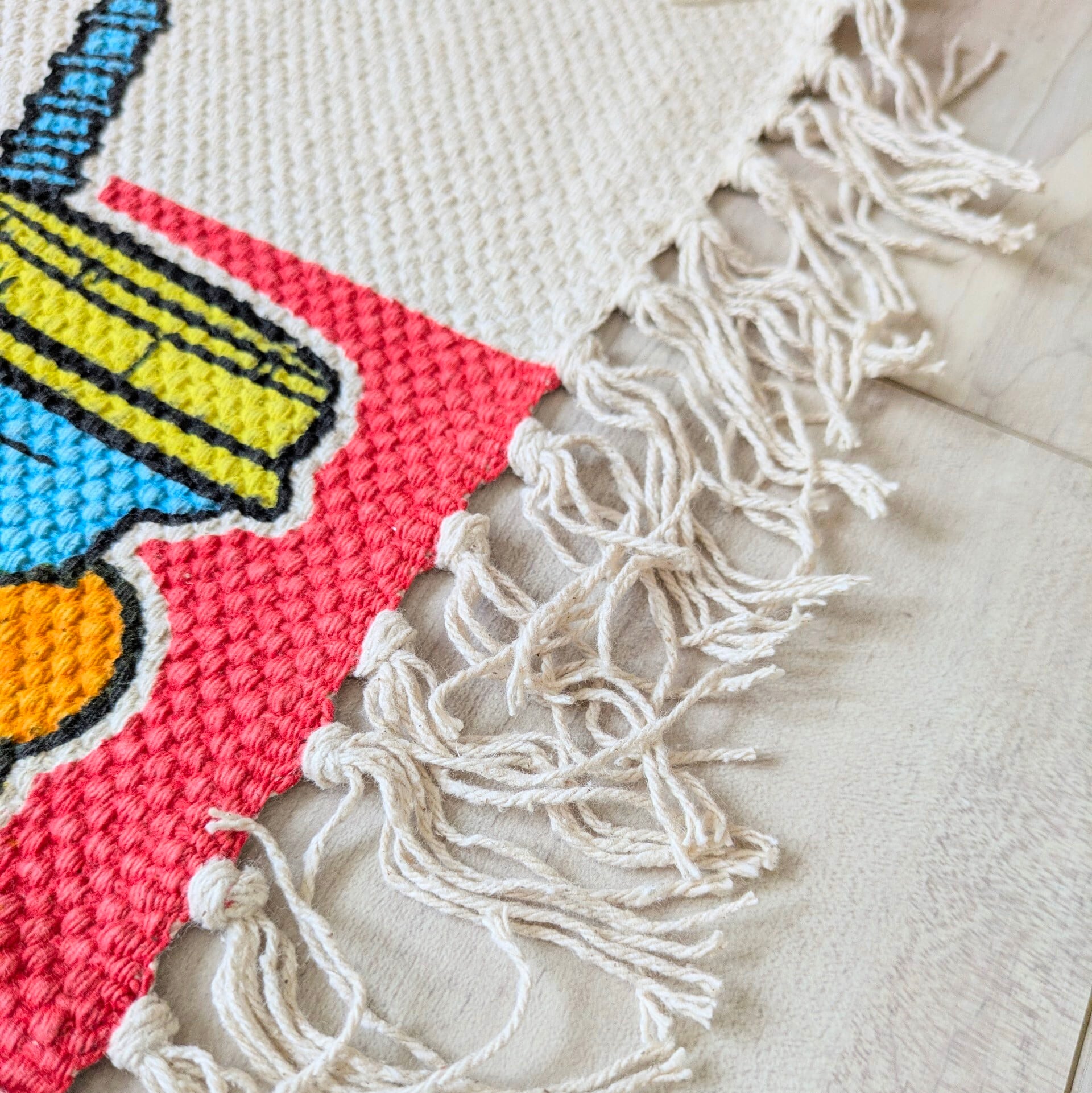 【 Mr.Peanut ( ミスターピーナッツ ) 】 『THE MOST FAMOUS PEANUTS』PLANTERS / COTTON MAT /  コットンマット/ Floor Mat / フロアマット〚アメリカン雑貨 アメトイ〛