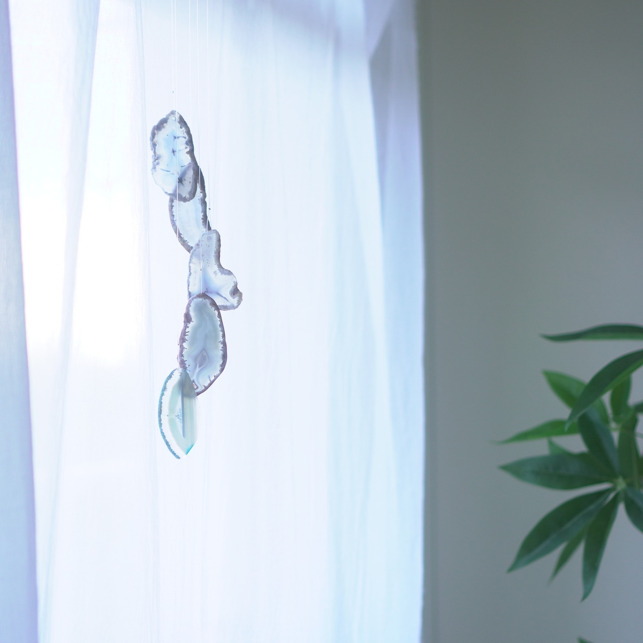 Dolphin Island - アゲートヒーリングチャイム / Agate Sun Catcher Wind Chime 921