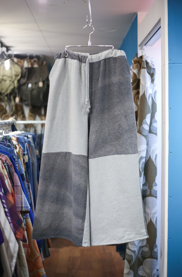 Remake wide flare pants “2 color hammock”