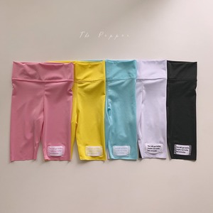 均一セール|ブラック90.100|即納|Summer 5分丈 leggings| the paper