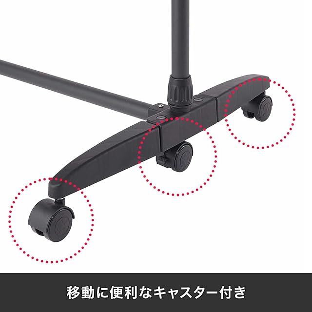 まつむページ❗️マッドブラック天板付 天馬(Tenma) 出しっぱなしでもスタイリッシュに決まる室内物干し 軽く
