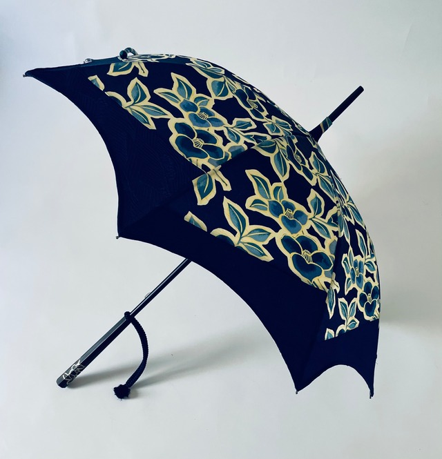 2種類の着物で作る日傘 Handmade parasol  with "KIMONO"