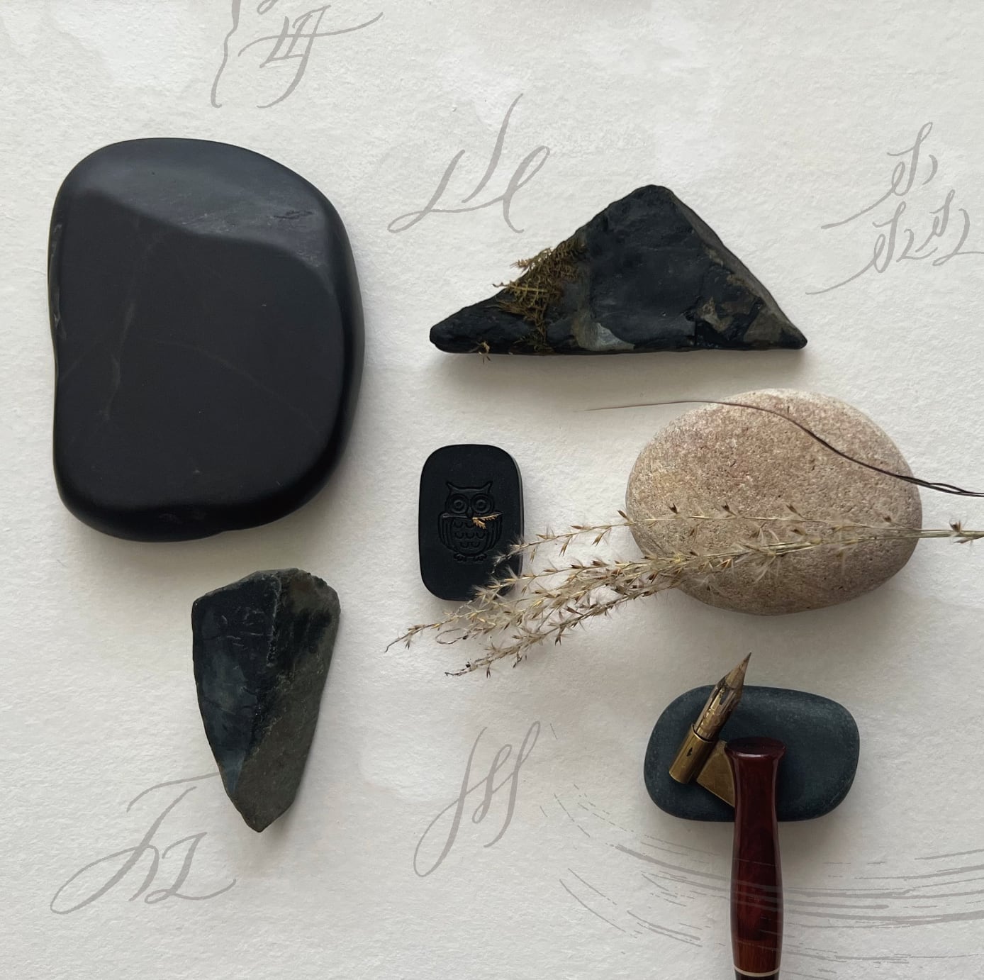 10/24(金)【森と海と。自然物で描く和モダンカリグラフィー】 SHOKO HARADA 愉しむ和展