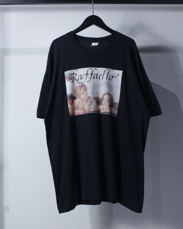 【Caka BLACK】90's “Raffaello Santi”Vintage Loose T-Shirt