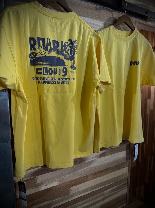 ROARK "CLOUD 9" WELL WORN TEE COLOR: YELLOW
