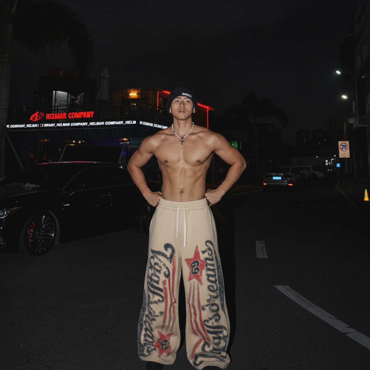 ストリート グラフィティ スウェットパンツ P361