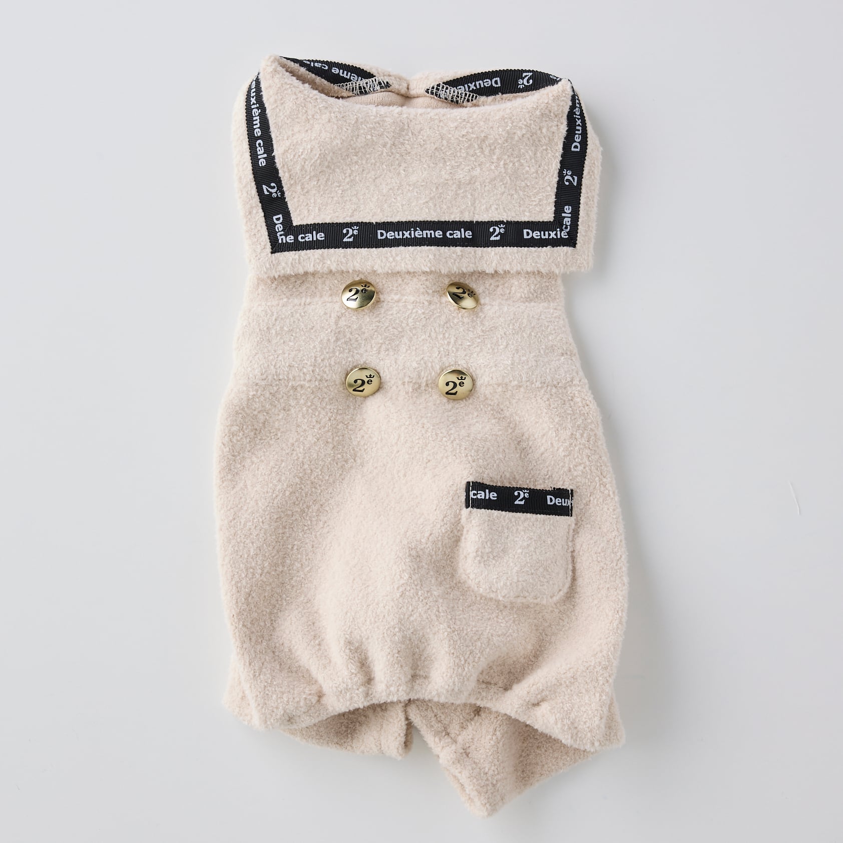がんぺーちゃん♡RANDEBOOランデブー　ベーシックセーラー　コート 252516］セーラーロンパース | 犬服ブランド 2e deuxieme cale