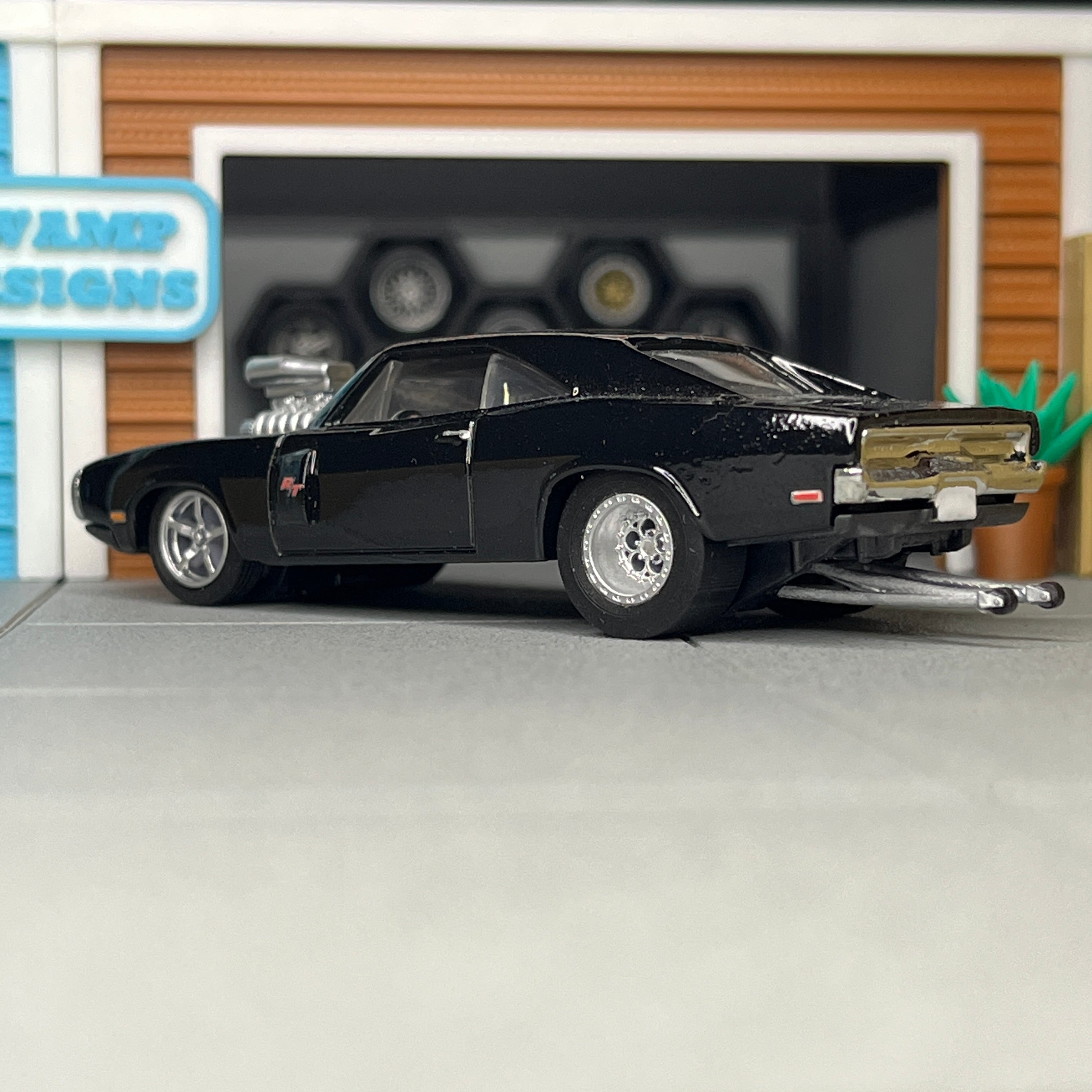 FS Drag Pro】ドラッグレーサー用 未塗装 1/64ドラッグレース