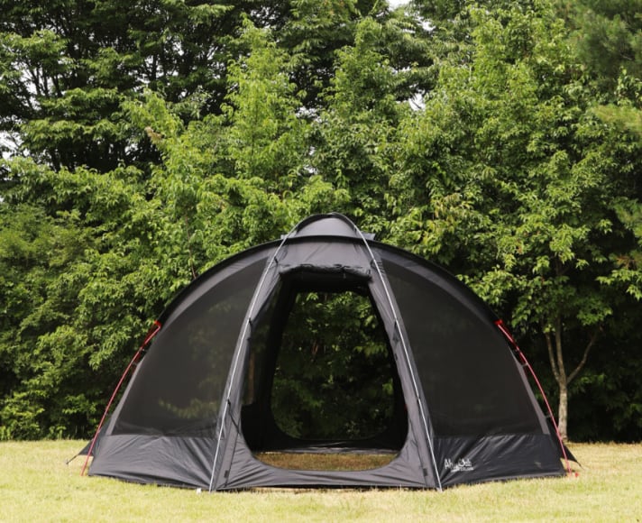 値下げFLAX DOME TENTブラック【SWISS ALPINE CLUB