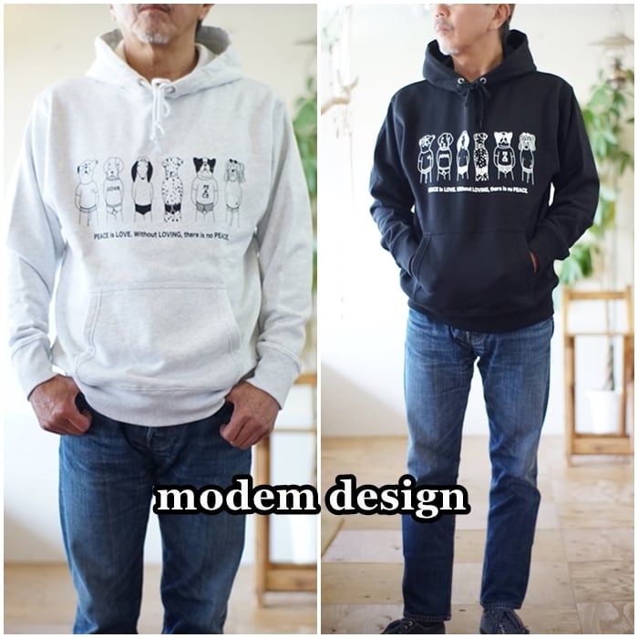 モデムデザイン modemdesign スウェット　トレーナー 裏毛　 XL