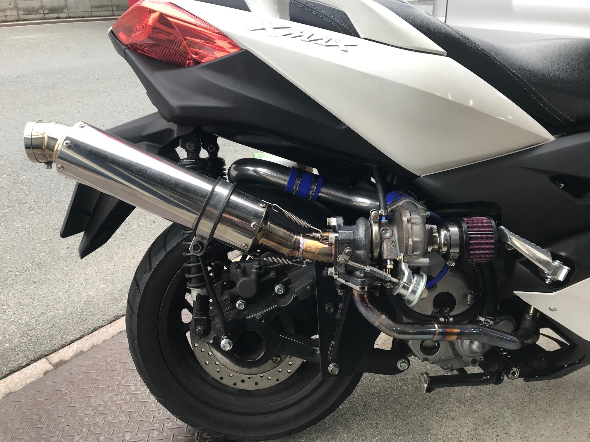 XMAX250　ターボ搭載　 X-MAX(SG42J) ターボチャージャーKIT　サワダサイクルオリジナル　エンジンチューン - 画像4