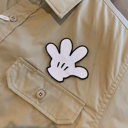 PATCHIES　【ワッペン】　THE HAND　ザ・ハンド　ワークシャツ
