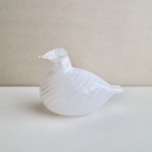 [SOLD OUT] Iittala Oiva Toikka イッタラ オイバトイッカ /  Baby Willow Grouse バード
