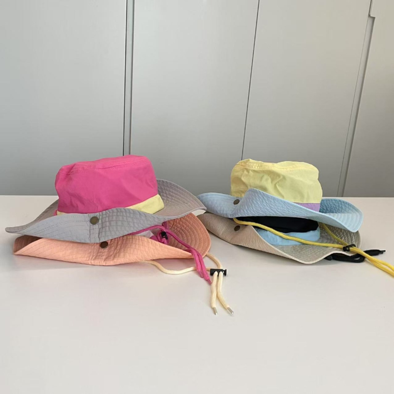 GOODSパステルカラー日よけハット