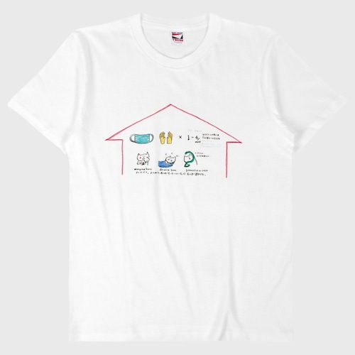 Tシャツ　「ロックダウン4週目レポート」