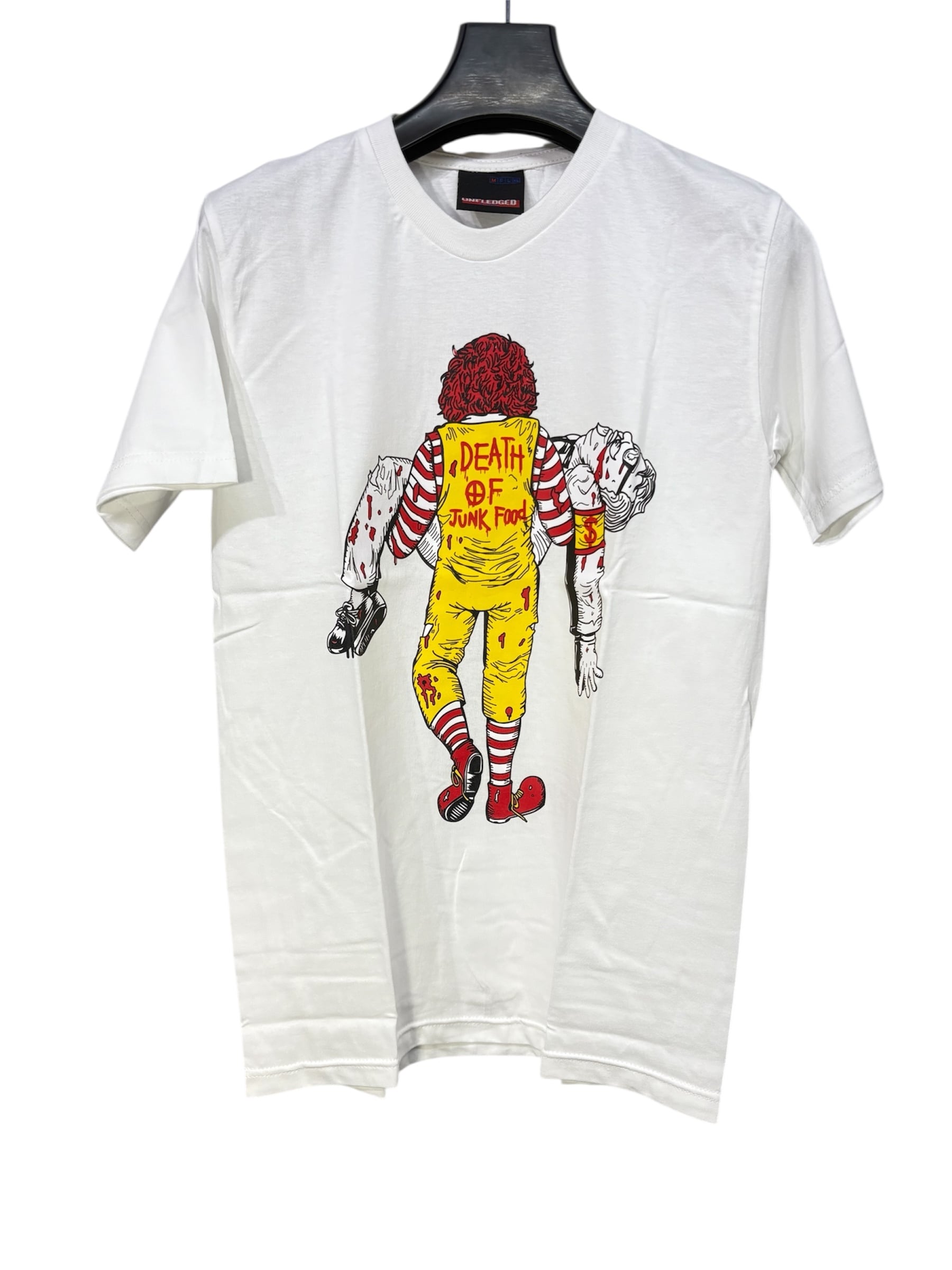 ケンタVSマックTシャツ /ホワイト | shanit