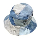 COTEMER Reversible Bucket Hat demim×original print【hat13】