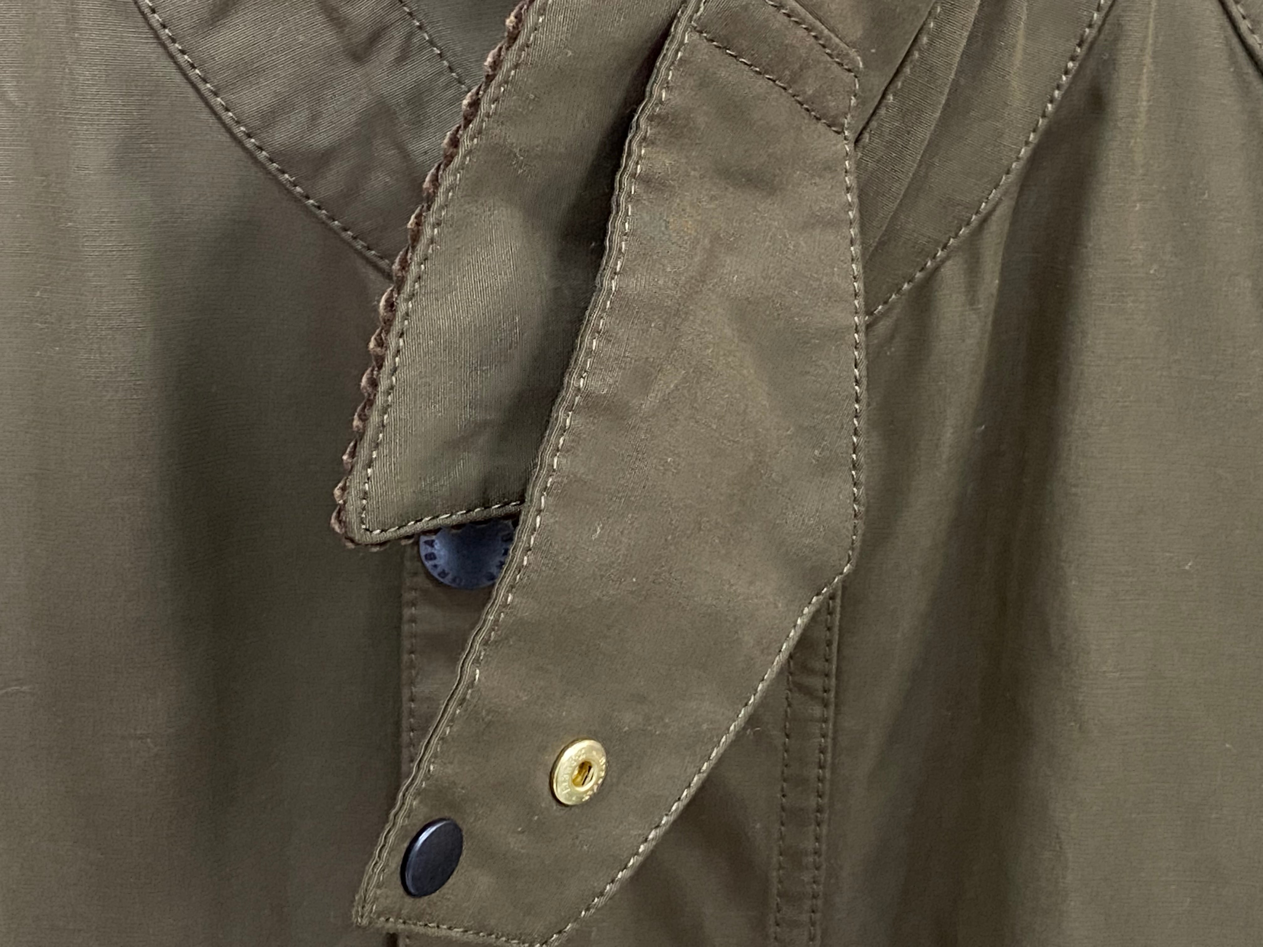 BARBOUR × SCYE × UNITED ARROWS 30th EX COAT OLIVE 38 12025 | BRAND