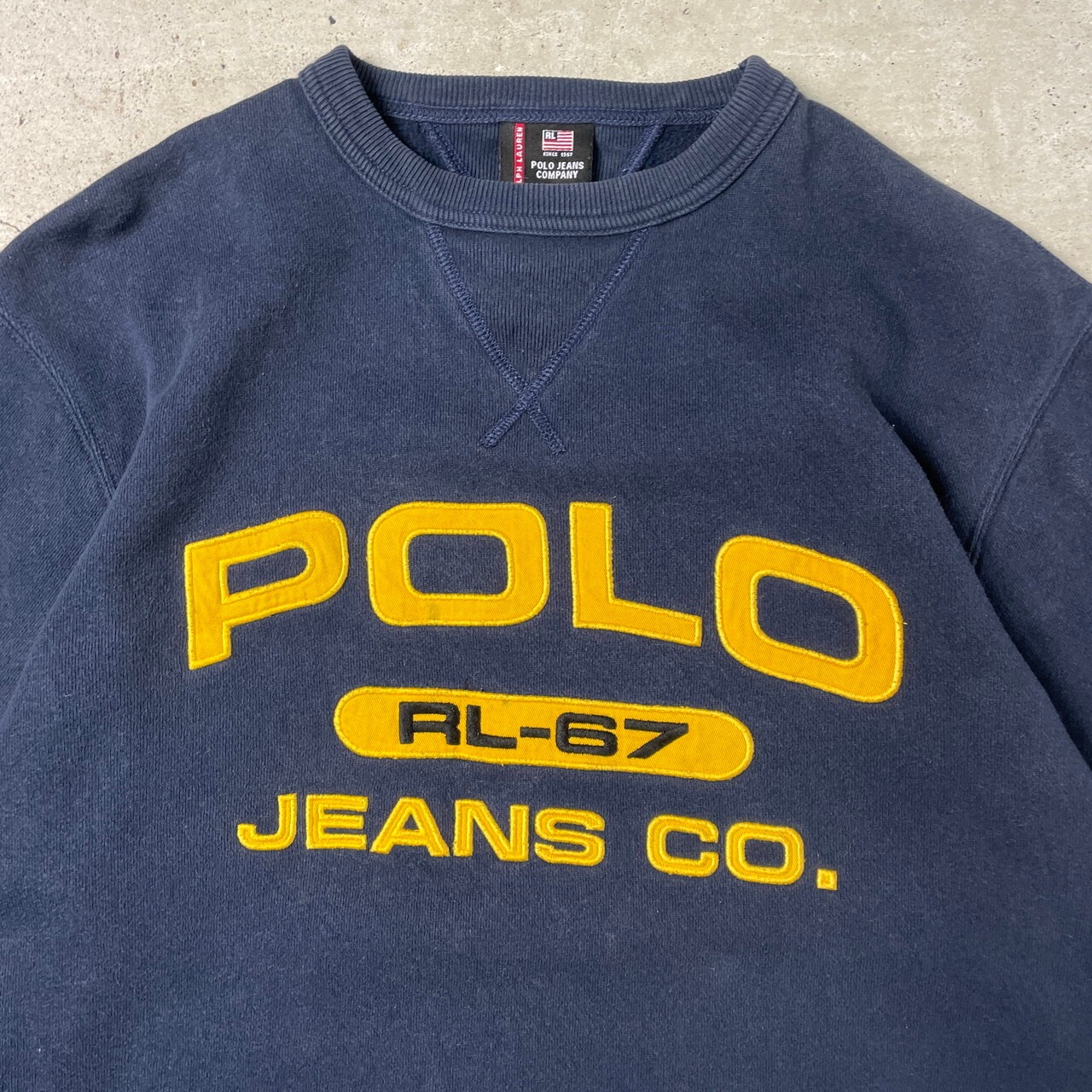 00年代 POLO JEANS COMPANY Ralph Lauren ラルフローレン ビッグロゴ 