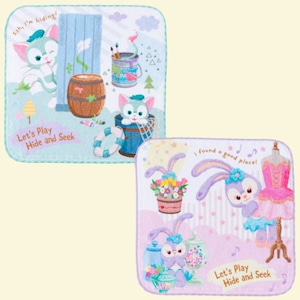 ミニタオル ダッフィーたちのかくれんぼ 東京ディズニーシー限定 2019 春イベント ダッフィー&フレンズ ダッフィーのかくれんぼ