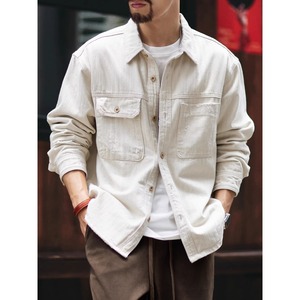 サイドポケットカジュアルシャツジャケット 11127