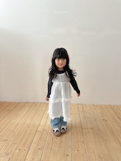 韓国子供服 / Digreen / 26Autumn / floral ops / ワンピース *S~XXL*