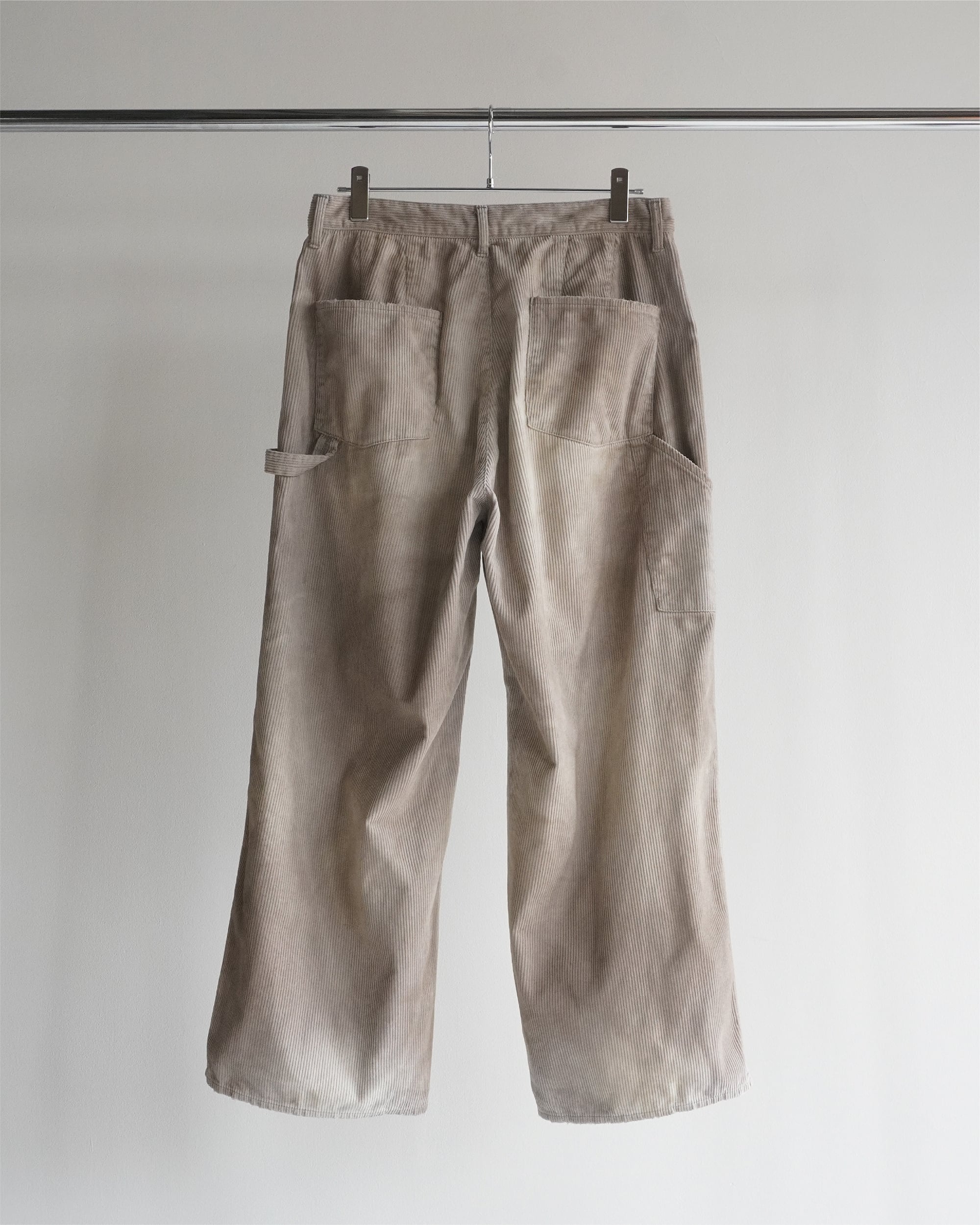 新品ANCELLM CORDED VELVETEEN PAINTER PANTS 【公式通販】