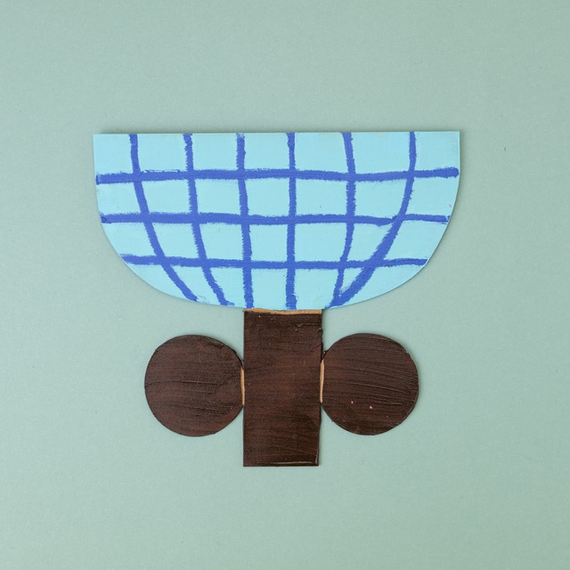 < あきやまりか > 木製パネル作品 - 15