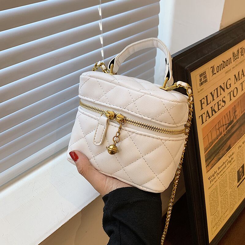 チェーン サマー 夏物 スクウェア メッセンジャーバッグ 手作りハンドバック32167536948