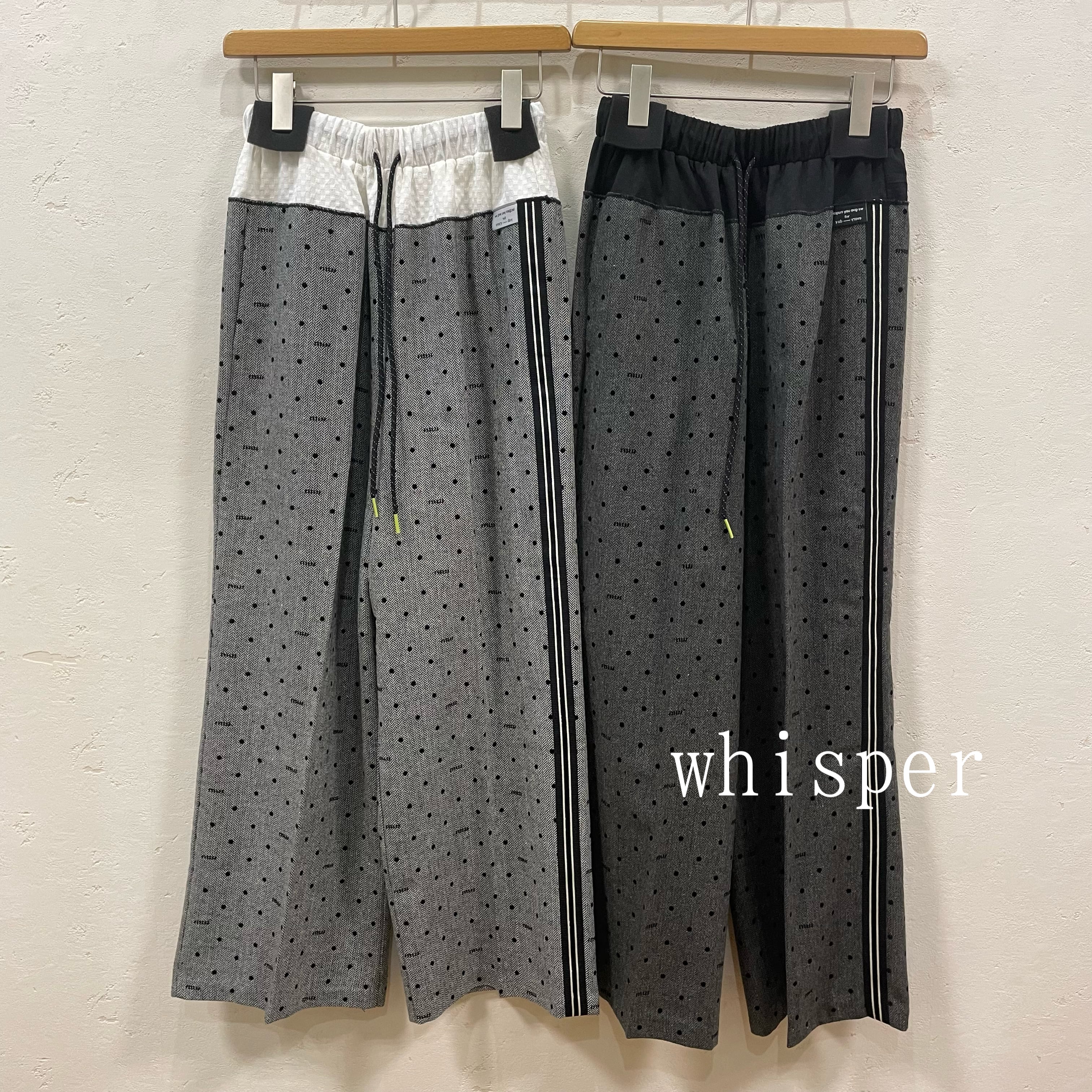 フロッキーロゴ スウェットパンツ（スウェットパンツ）｜Eimee Law