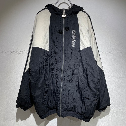 adidas used nylon jacket