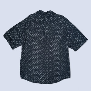 90's GEOMETRIC PATTERN RAYON S/S SHIRT