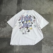 94's various frogs print tee