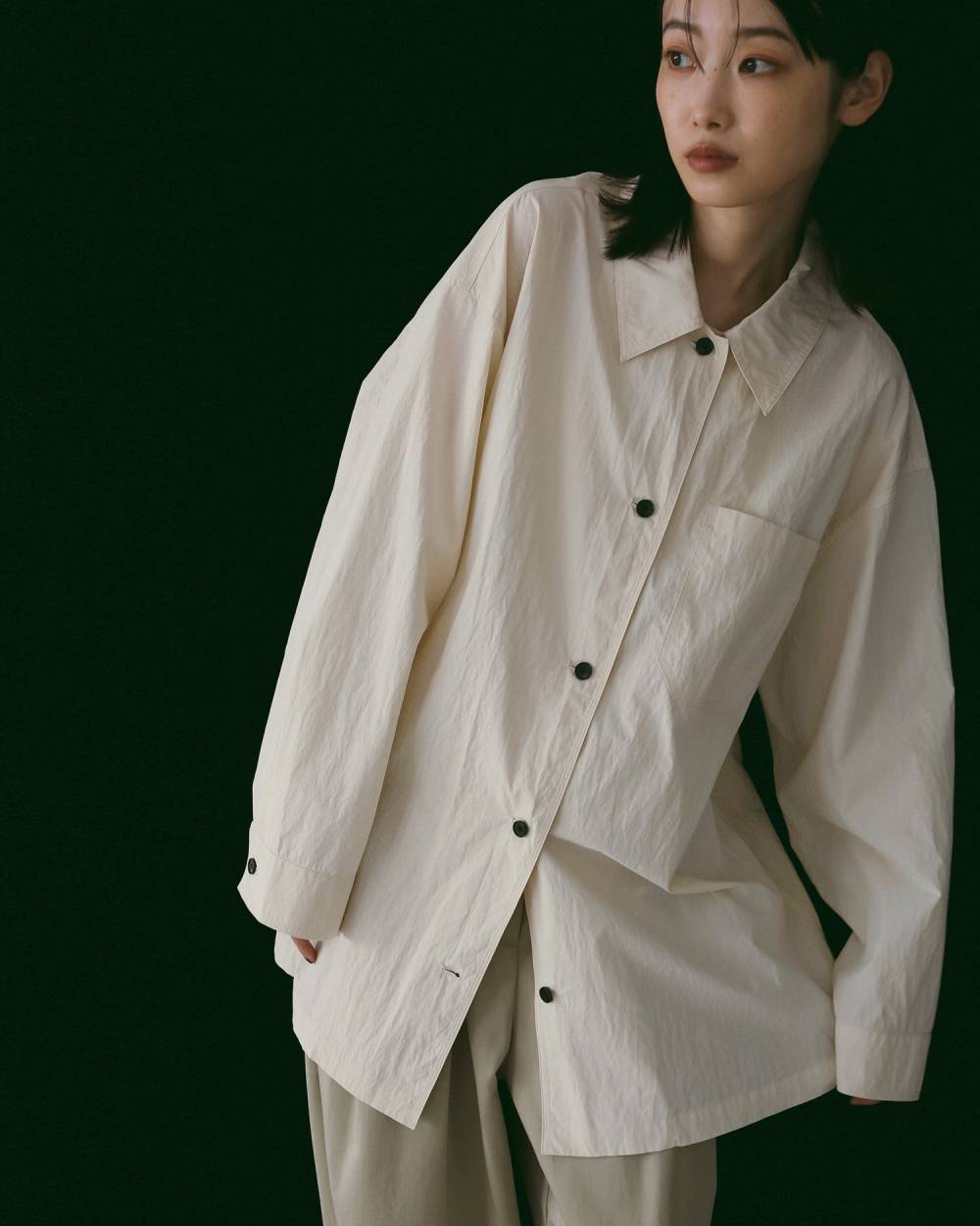 anuke 】Over Pocket Shirts | valance 福井｜レディース セレクト