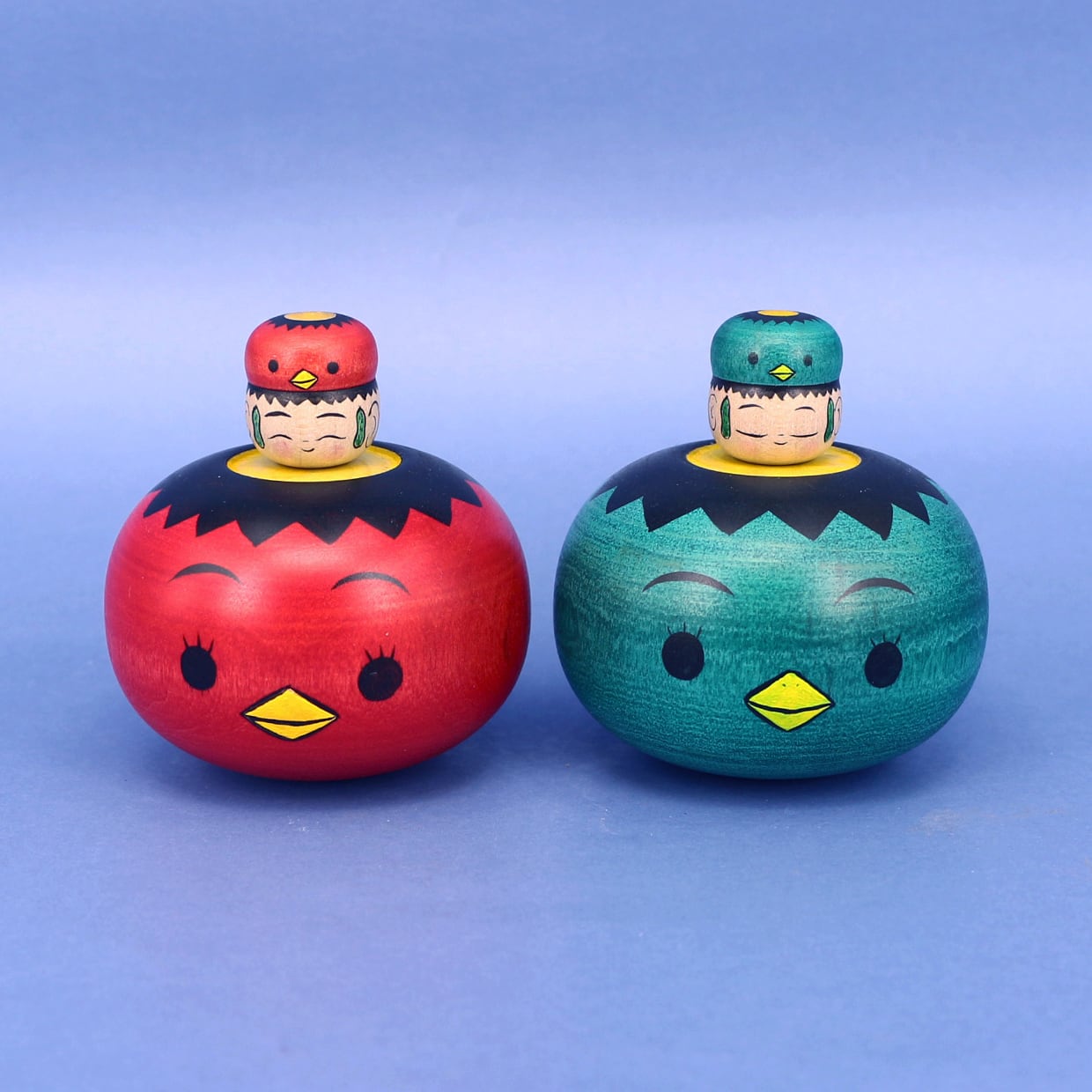 江戸独楽 》前田良二 工人 | GINZA HAKKO 木の香