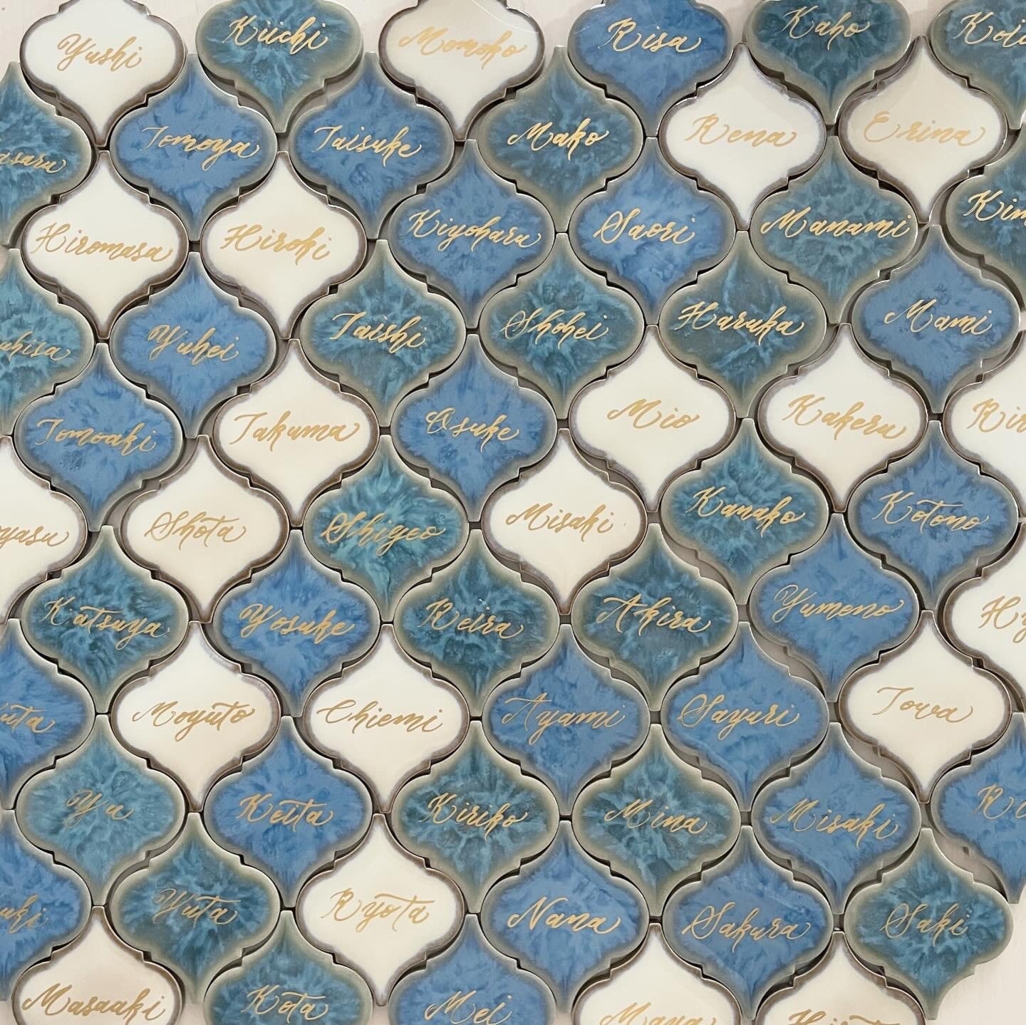 モロッカンタイル席札 | Pay ID