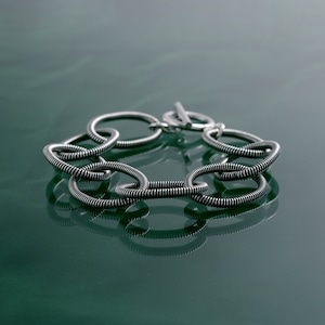 narrow coil oval parts bracelet [bnel] / Y2310BWB5230