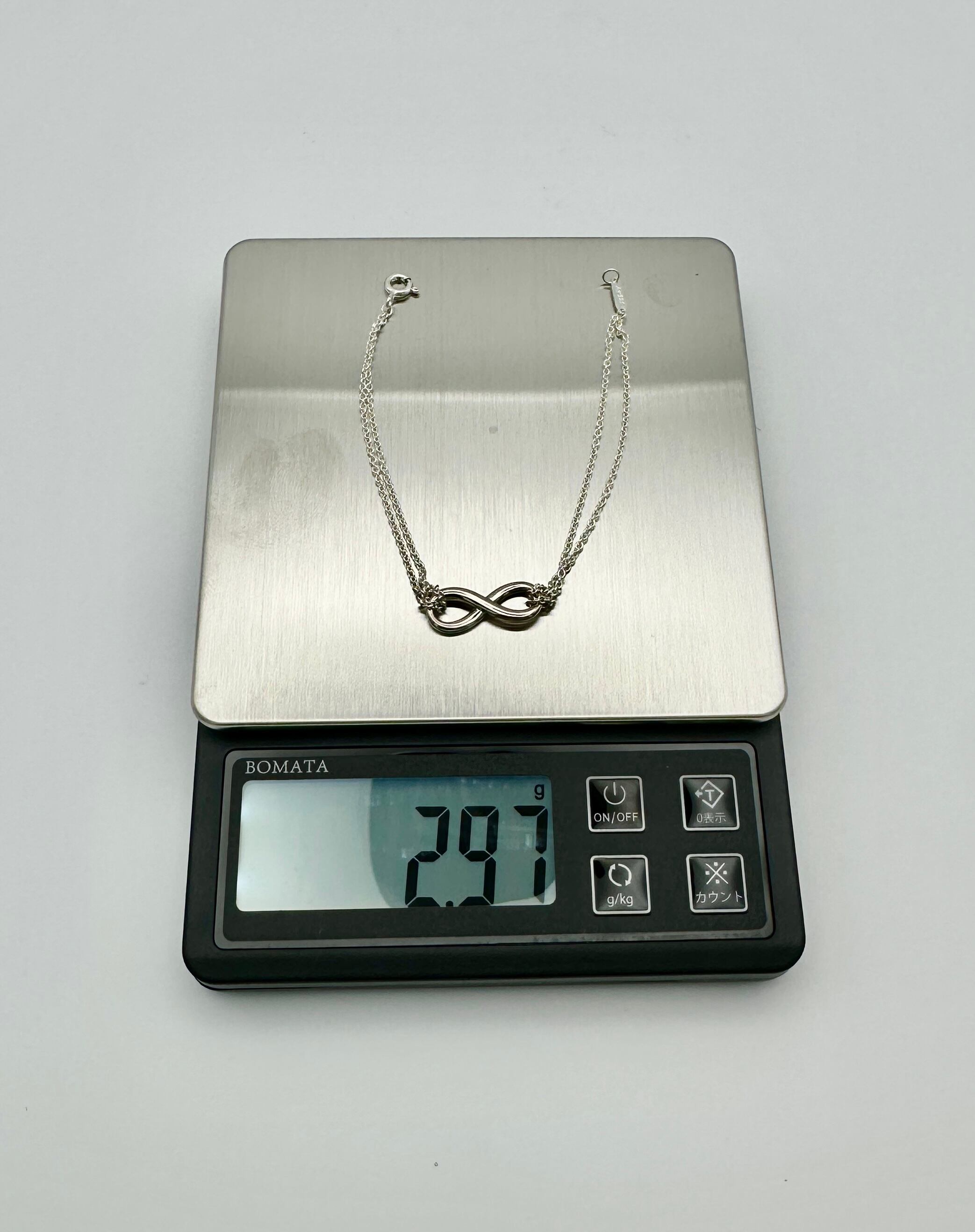 TIFFANY&Co. ティファニー SV925 インフィニティ ブレスレット TIFFANY&Co. ティファニー SV925 インフィニティ ブレスレット