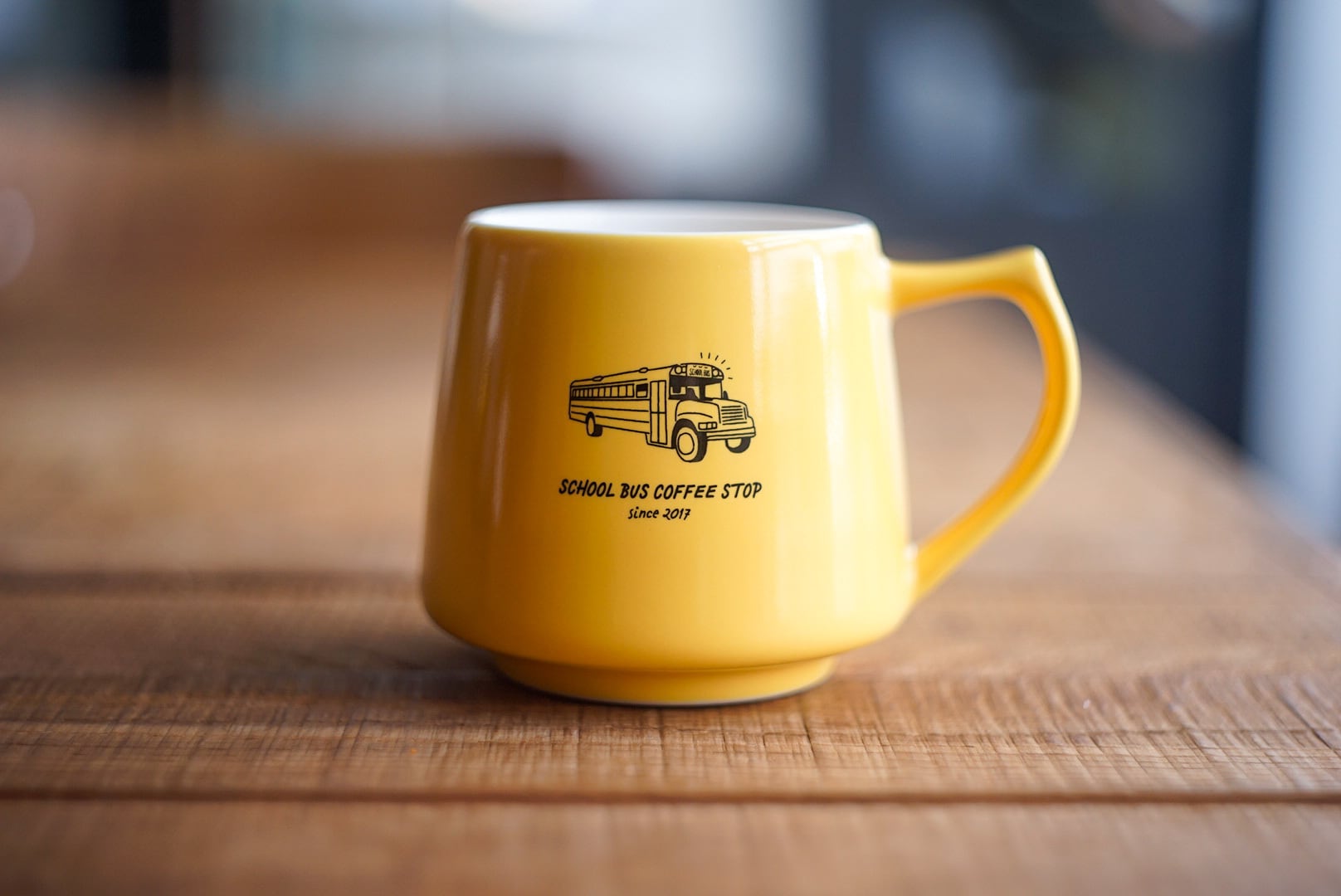 Aroma Mug -Yellow- | SCHOOL BUS ONLINE STORE