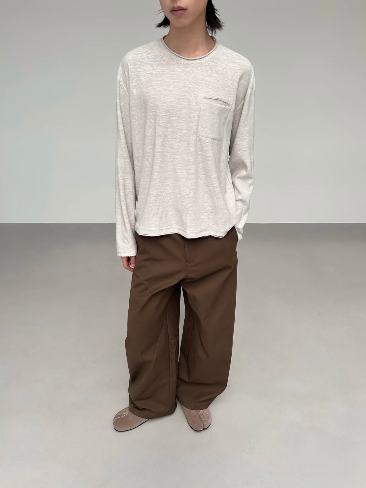 Yausye Slub Knit Relax T-shirt