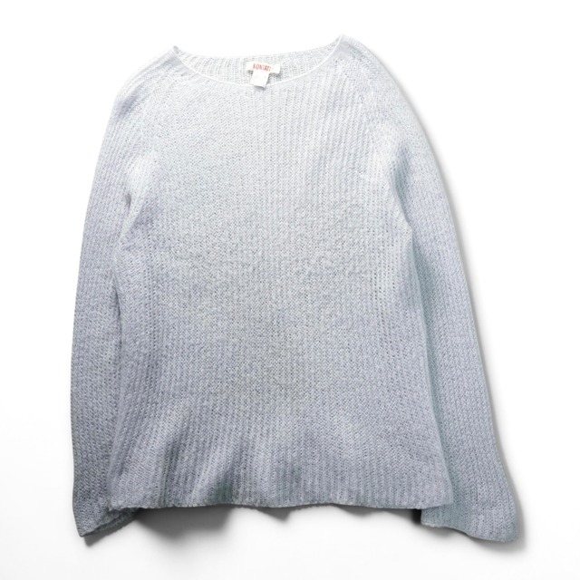 Vintage mohair low-gauge sheer knit "made in ITALY"