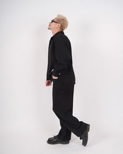 【#Re:room】WAFFLE WIDE PAINTER PANTS［REP315］