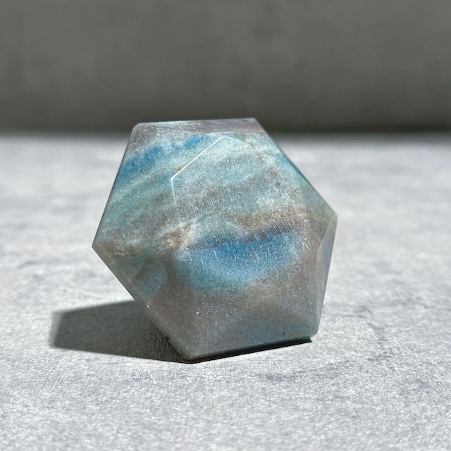 トロレアイトインクォーツ ダイヤモンドカット03◇trolleyite in quartz◇天然石・鉱物・パワーストーン